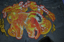 Load image into Gallery viewer, Flame Script Jorts