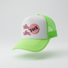 Load image into Gallery viewer, 1/1 Trucker Hat neon green
