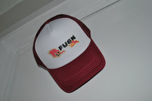 Load image into Gallery viewer, 1/1 Trucker Hat burgundy

