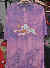 Load image into Gallery viewer, Purple tie dye Polo
